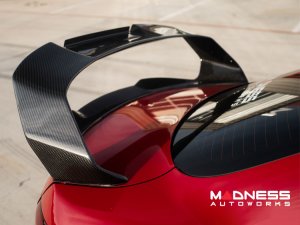 Alfa Romeo Giulia Trunk Spoiler - Carbon Fiber - GTAm Style - Koshi Alfa Romeo Giulia Trunk Spoiler - Carbon Fiber - GTAm Style - Koshi